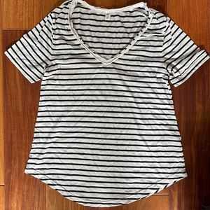 Nordstrom BP Black & White Striped Tshirt- Size XS